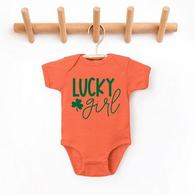 The Juniper Shop Lucky Girl Baby Bodysuit