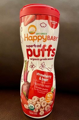 Comprar Puffs Happy Baby Snack Fresa - 2.1 Oz