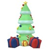 Aghana Digitals 94.5" LED Lighted Inflatable Christmas Tree - Weather-Resistant Oxford Fabric, - 3 of 4