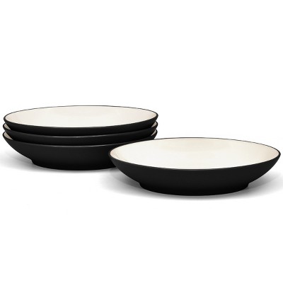 Noritake Colorwave Graphite Set Of 4 Coupe Pasta Bowls : Target