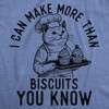 Womens Funny T Shirts I Can Make More Than Biscuits You Know Sarcastic Kitten Graphic Novelty Tee for Ladies - Crazy Dog Women's T Shirt - 2 of 4