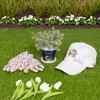 Pavilion Gift Company - Plant Lady - White Adjustable Hat - Hats - 3 of 4