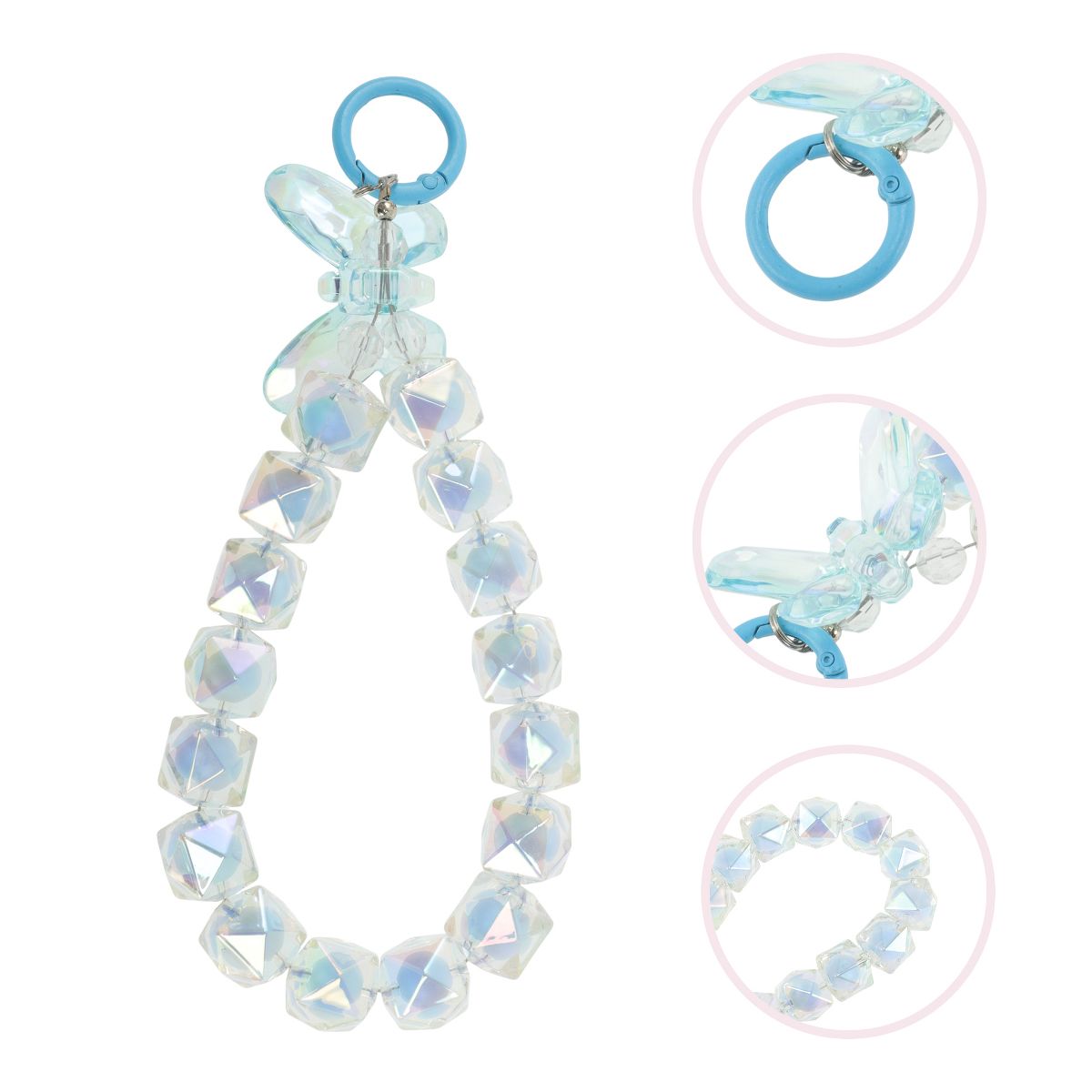 Unique Bargains Colorful Bow Phone Charm 1 Pc - thumbnail 9