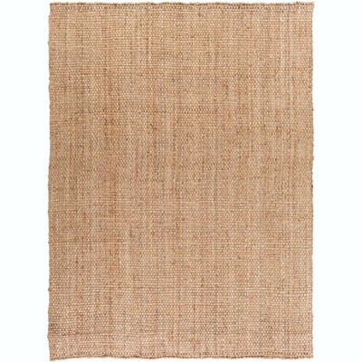 Mark & Day Austin 8'x10'6" Rectangle Woven Indoor Area Rugs Wheat: Rustic Jute Handmade Flat Pile for Living Room