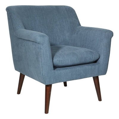 Dusty discount blue armchair