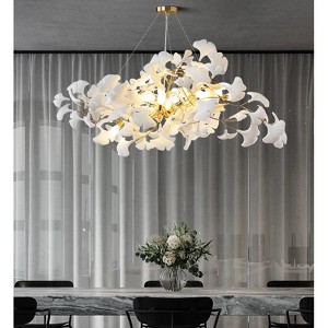 Wonder Meadow - 59" 10-Light Ginkgo Pendant Light - 1 of 4