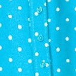 blue polka dot