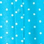 blue polka dot