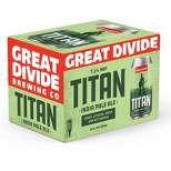 Great Divide Titan IPA Beer - 6pk/12 fl oz Cans