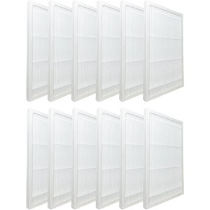 Nispira True HEPA Filter for Filtrete Ultra Quiet Air Cleaning Purifiers Model FAP02 FAP01-RMS and FAP02-RMS. Compared to Part FAPF02, 12 Packs - 1 of 4