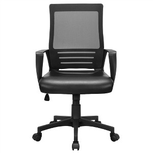 Yaheetech Adjustable Office Chair Midback Computer Chair with Lumbar Support - 1 of 4