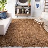 Leather Shag LSG511 Hand Woven Rugs - Safavieh - 2 of 2