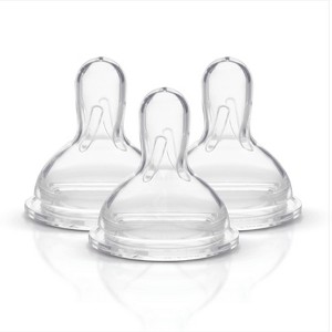 Medela Medium Flow Spare Nipples with Wide Base - 3ct - 1 of 4