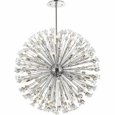 Elegant Lighting Vera 34 - Light Pendant in  Chrome