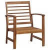 vidaXL 4 Piece Patio Lounge Set Solid Acacia Wood - 3 of 4