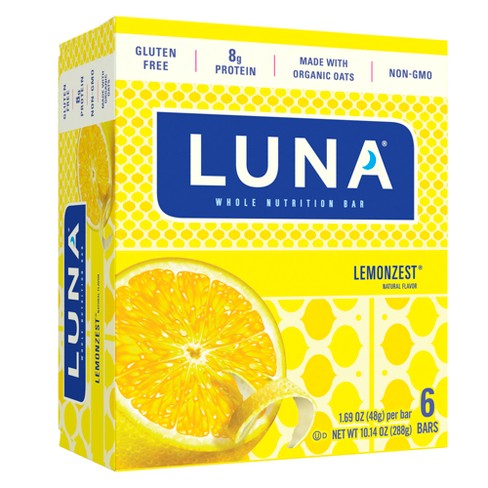 LUNA LemonZest Nutrition Bars
 - image 1 of 4