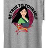 Women's - Disney Princess - Be True To Yourself Mulan And Mushu Short Sleeve Graphic T-Shirt - 2 of 4