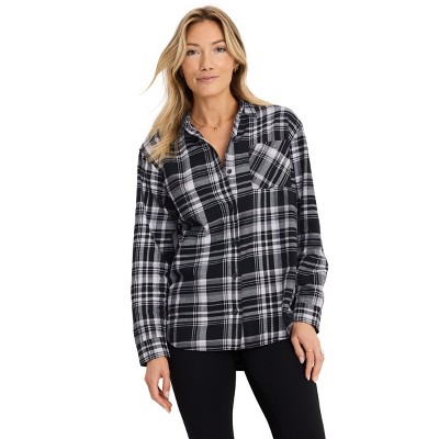 Jockey Women's Flannel Button Up