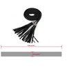 INSPIRE CHIC Women's Tassels Braided Woven Skinny Belts for Dress - 3 of 4