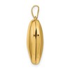 Black Bow Jewelry 14k Yellow Gold 18mm Polished Heart Locket - 2 of 4