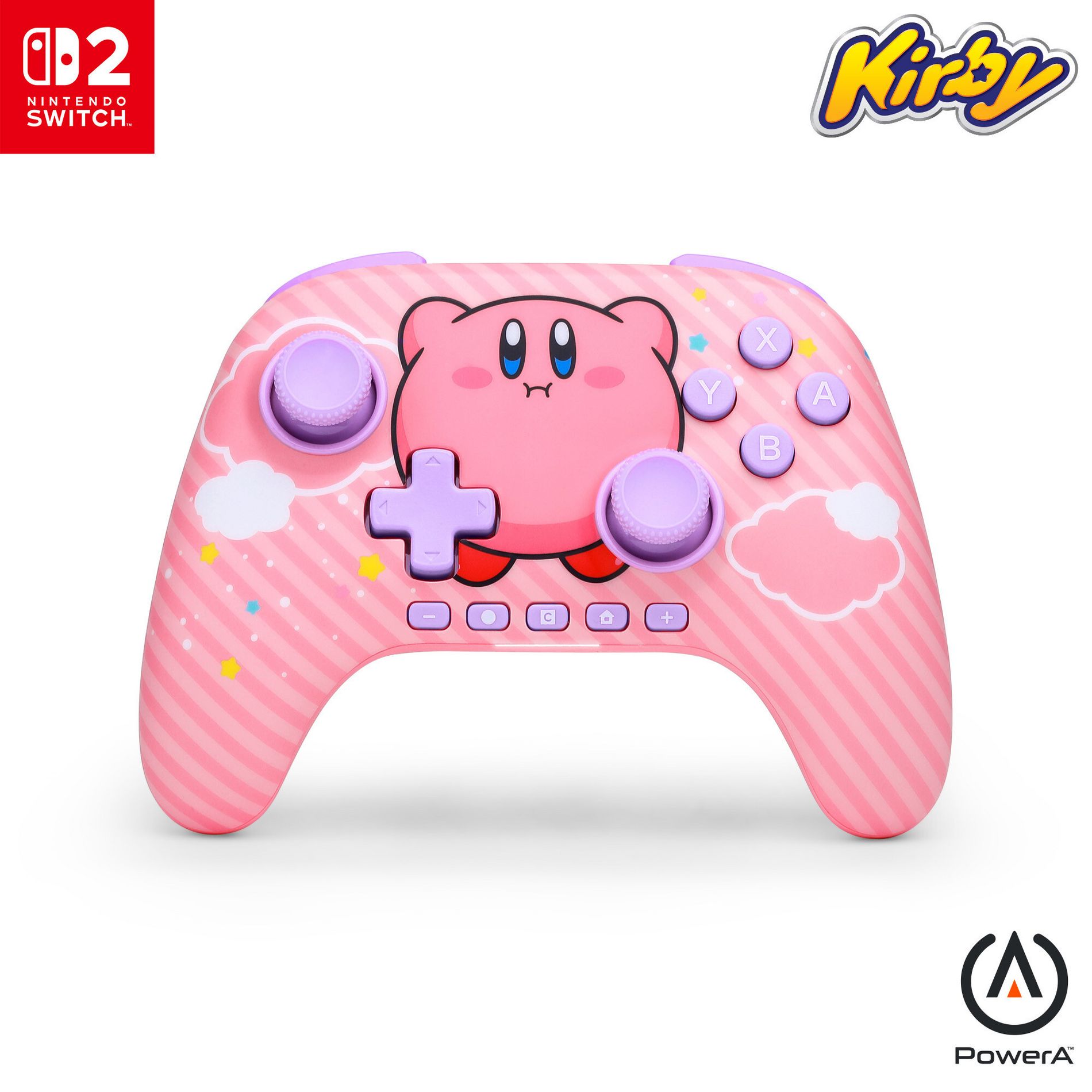 PowerA Kirby Puff Advantage Wireless Controller