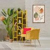 Stupell Industries Soft Organic Shape Botanicals Black Framed Floater Canvas Wall Art - 2 of 4