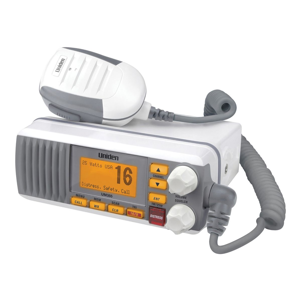 Uniden 25-Watt Fixed-Mount VHF Marine Radio with DSC, UM385 - thumbnail 7
