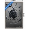 Trends International Netflix The Witcher: Season 3 - Medallion Key Art Framed Wall Poster Prints - 3 of 4