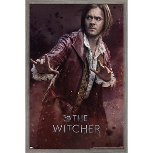 Trends International Netflix The Witcher: Season 3 - Jaskier One Sheet Framed Wall Poster Prints - 1 of 4