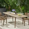 Coolbibila-Expandable Dining Table, Outdoor Table With Acacia Wood, Patio Dining Table Wood With Expandable Design From 71 Inches To 94 Inches - 3 of 4