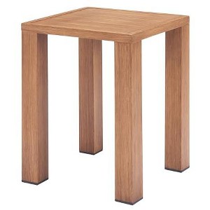 Zuo Regels Side Table Natural - 1 of 4