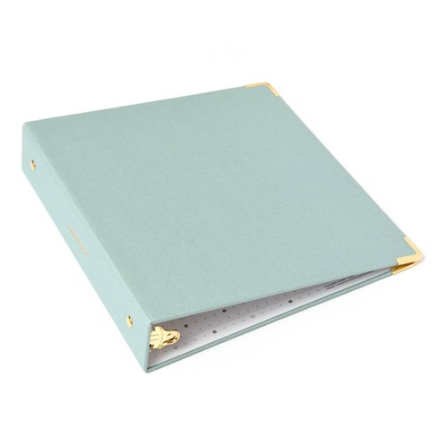 Bookcloth Mini 3 Ring Binder