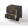 NicBex Nightstand with Drawers,Side Table with Wood Tapered Legs and Finish,Modern Bedside Table for Bedroom,Living Room - 3 of 4