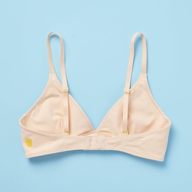 Yellowberry Girls' Triangle Full-Coverage Bra with Convertible Straps, 2 of 7