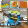 BABYYER 37-Key Kids Piano Keyboard Toy, Toddler Electronic Musical Instrument Educational Toy with Microphone and Stool for Girls Boys Age 3-6 - 2 of 4