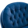 LOVMOR Accent chair TV Chair Living room Chair with ottoman - 2 of 4