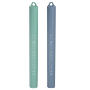 Unique Bargains Silicone Cylindrical Stainless Steel Inner Core Non-Stick Rolling Pin - 1 of 4