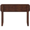 AFI Furnishings Florence Twin Solid Wood Headboard in Walnut - 4 of 4