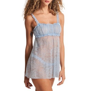 Adore Me Women's Maddy Babydoll Lingerie - 1 of 4