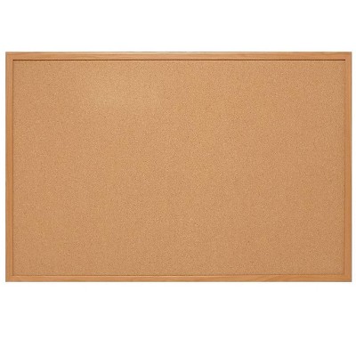 Staples Standard Durable Cork Bulletin Board 52465/28348