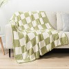 PAVILIA Plush Knit Throw Blanket for Couch Sofa Bed, Super Soft Fluffy Fuzzy Lightweight Warm Cozy All Season - 2 of 4