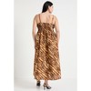 June + Vie by Roaman's Women's Plus Size Bow-Detailed Midi Dress - 3 of 4