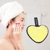 Unique Bargains Heart-shaped Facial Sponges 3.94"x3.15" 1 Pc - 2 of 4