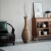 FONTOI Artificial Rattan Floor Vase, 39-inch Tall Decorative Vase for Living Room Foyer Corridor Entryway, Beige&Grey, 12.6"*40.2"*12.6" - 2 of 4