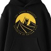 Batman Guardian Of Gotham City Long Sleeve Youth Black Hooded Sweatshirt - 2 of 3