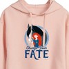 Women's - Disney - Merida & Angus Change Your Fate Cropped Graphic Hoodie - 2 of 3