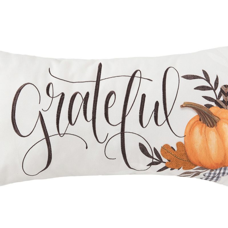 C&F Home 12" x 24" Grateful Embroidered Fall Throw Pillow, 3 of 8