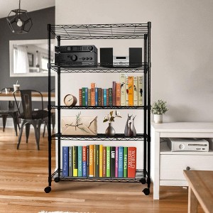 Simple Deluxe Heavy Duty 5-Shelf Shelving Unit - 1 of 4