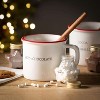 Holiday Mug Multicolor 4"H Dolomite Set of 4 - 3 of 4