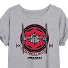 Women's - Star Wars - Imperial Navy Flight Patch Oversized Graphic T-Shirt - 2 of 4
